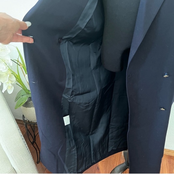 Burberry Vintage Wool Trench Coat   Double-Breasted Design 12 - Picture 9 of 15